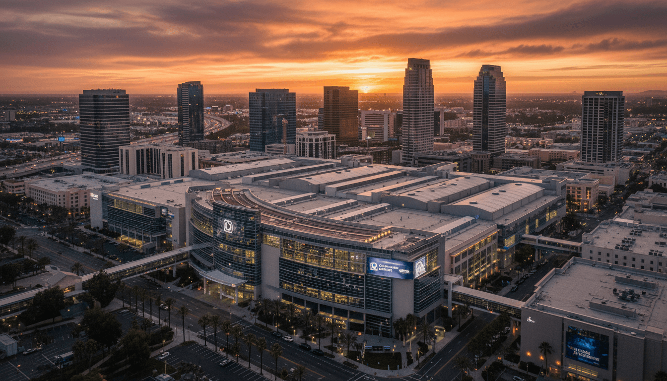 Anaheim, California Trade Show Convention Hub