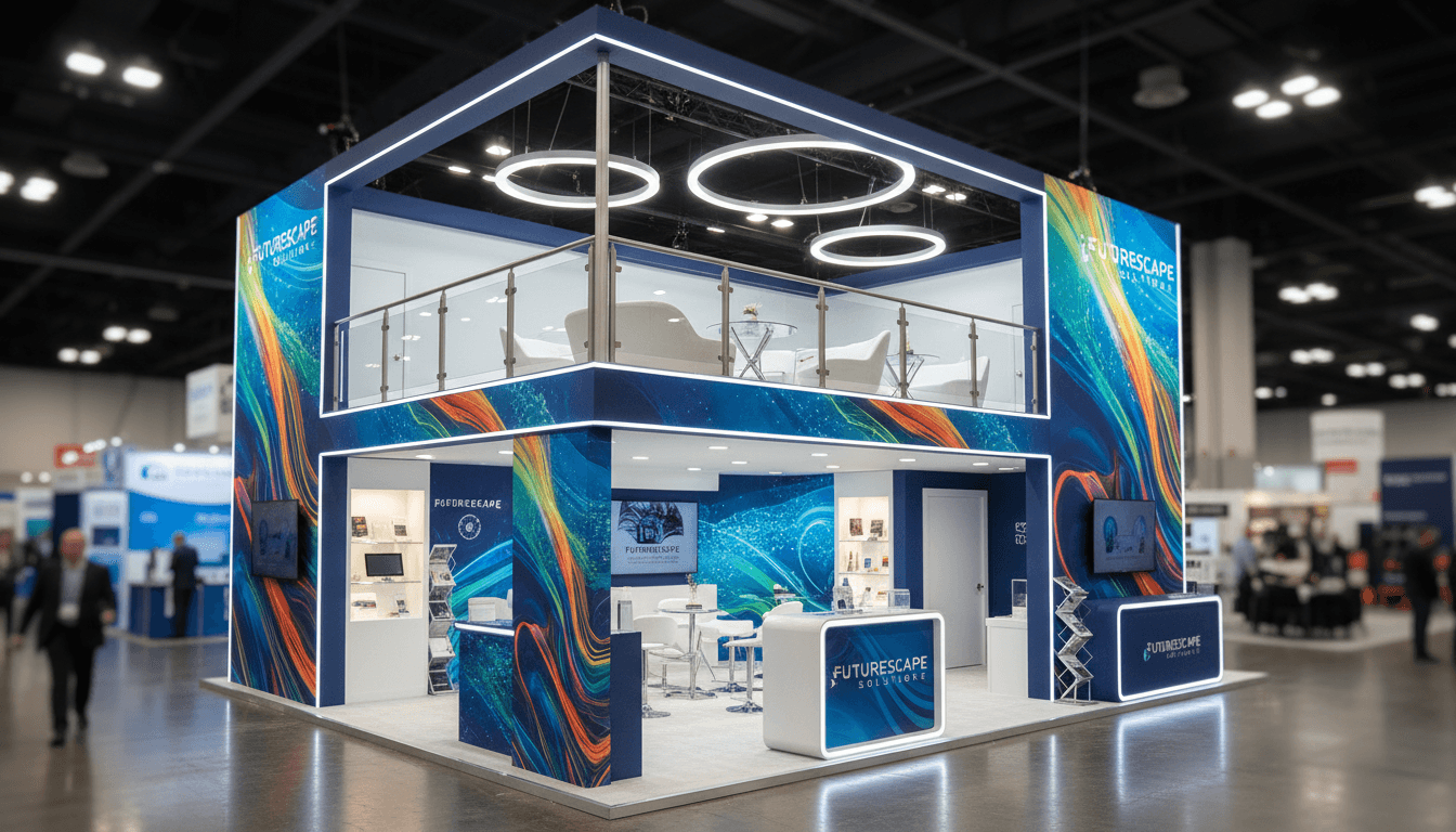 20x30 Double Deck Island Exhibit