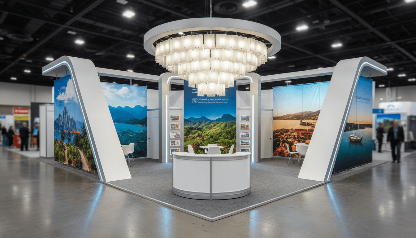 40x40 Country Pavilion Exhibit