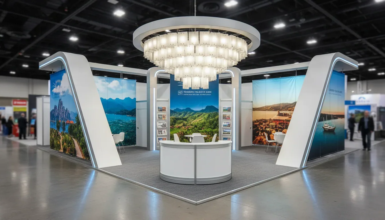 40x40 Country Pavilion Exhibit